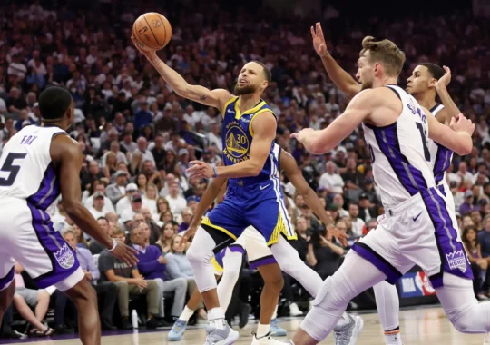 Sacramento Kings vs. Golden State Warriors Match Player Statistics