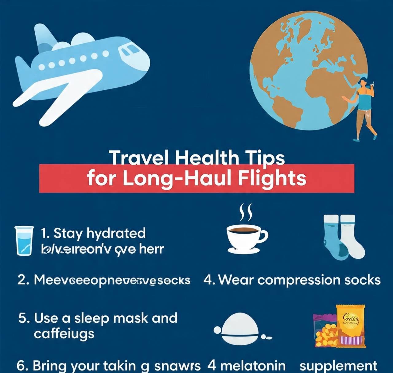 Travel Health Tips for Long-Haul Flights
