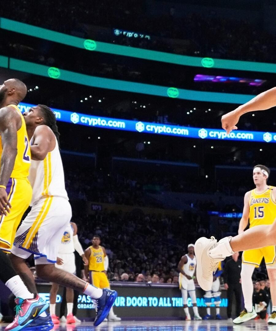 Match Player Stats For Golden State Warriors vs. Lakers