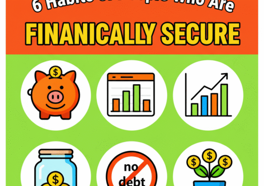6 Habits of People Who Are Financially Secure