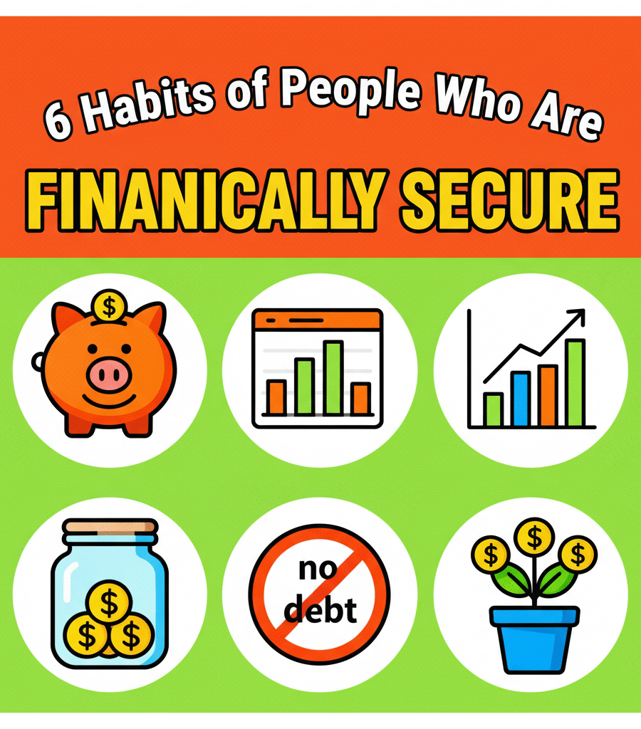 6 Habits of People Who Are Financially Secure