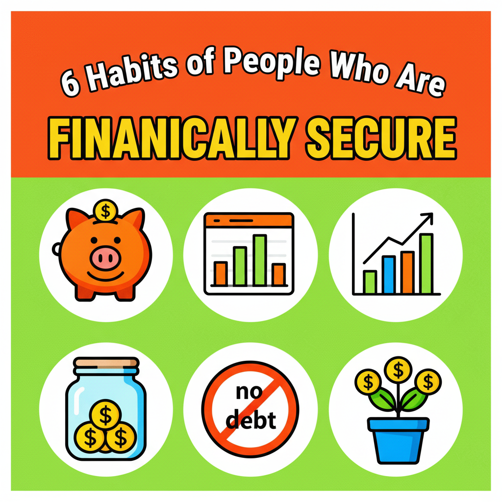 6 Habits of People Who Are Financially Secure