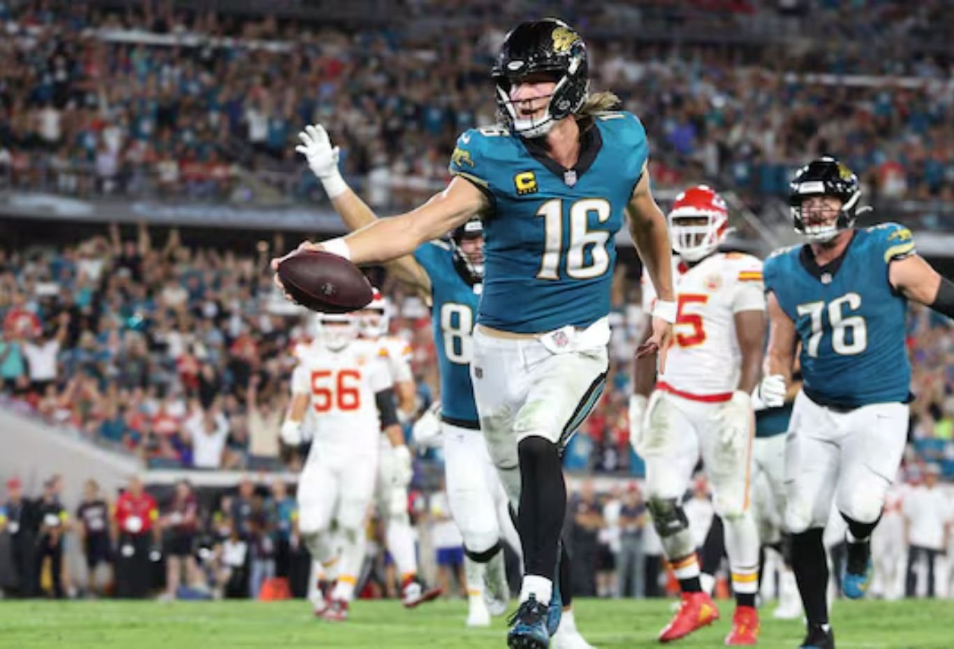 Jacksonville Jaguars Vs. Kansas City Chiefs: Player Stats