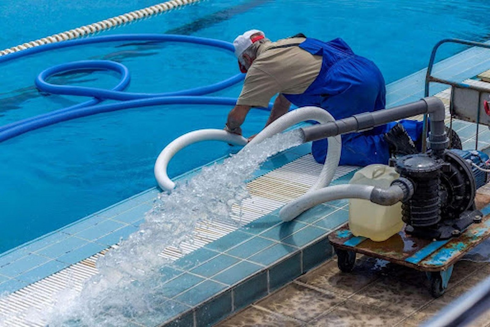 How a Pool Pump Circulates Water