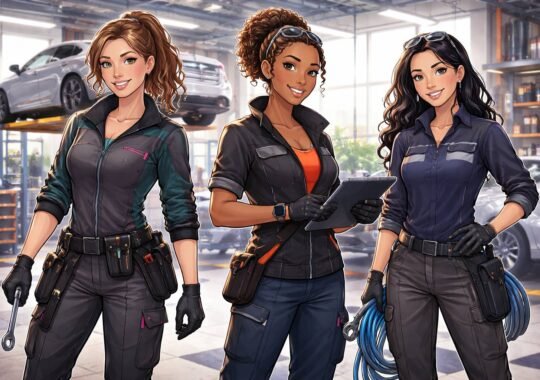 Emerging Trends in Women’s Automotive Workwear for 2026