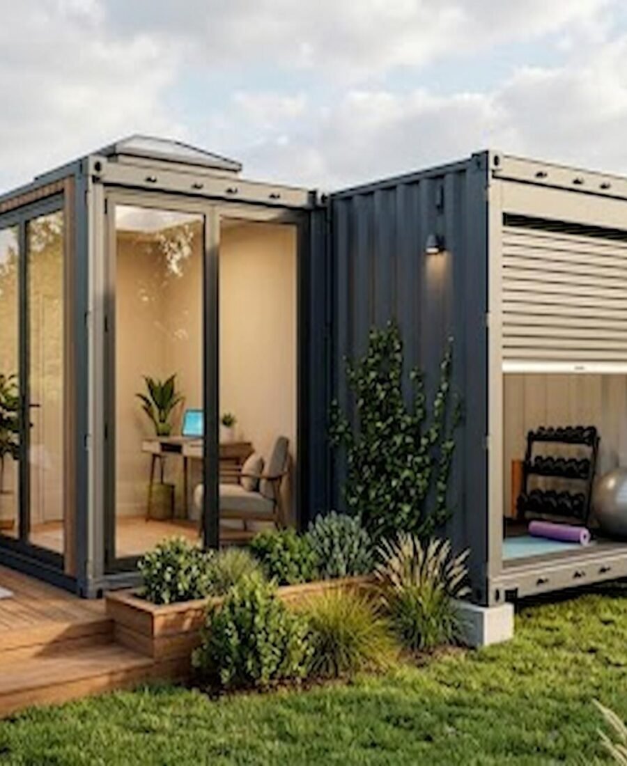 Creative Ways to Use a 40 Ft Shipping Container for Modern Backyard Living