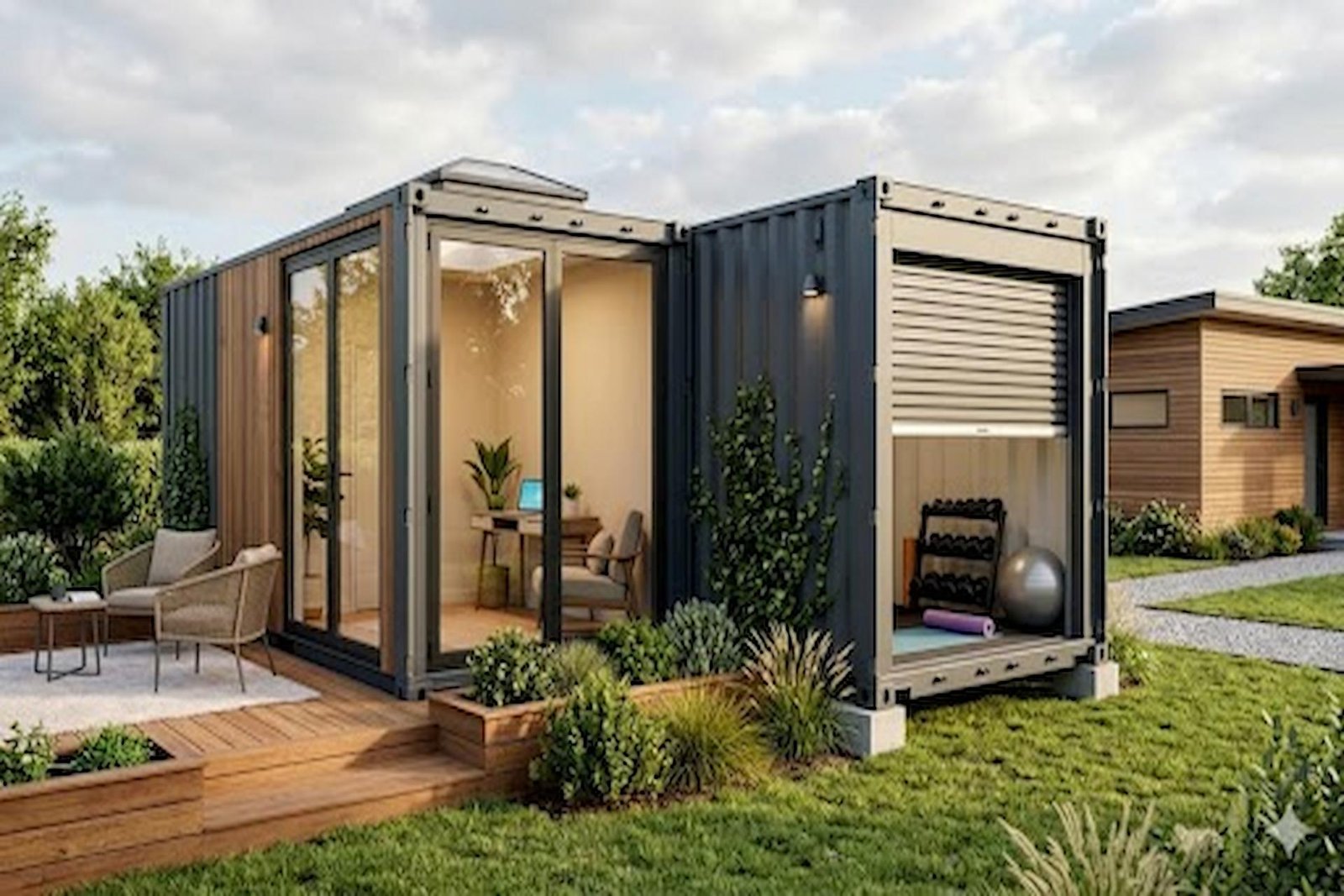 Creative Ways to Use a 40 Ft Shipping Container for Modern Backyard Living