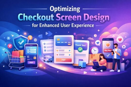 Check Out Process Screens Optimizing Checkout Screen Design for Enhanced User Experience