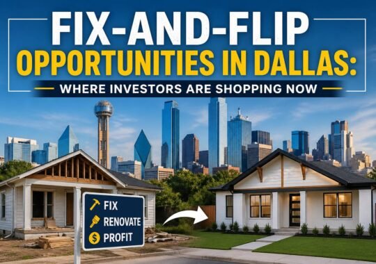 Fix-and-Flip Opportunities in Dallas: Where Investors Are Shopping Now