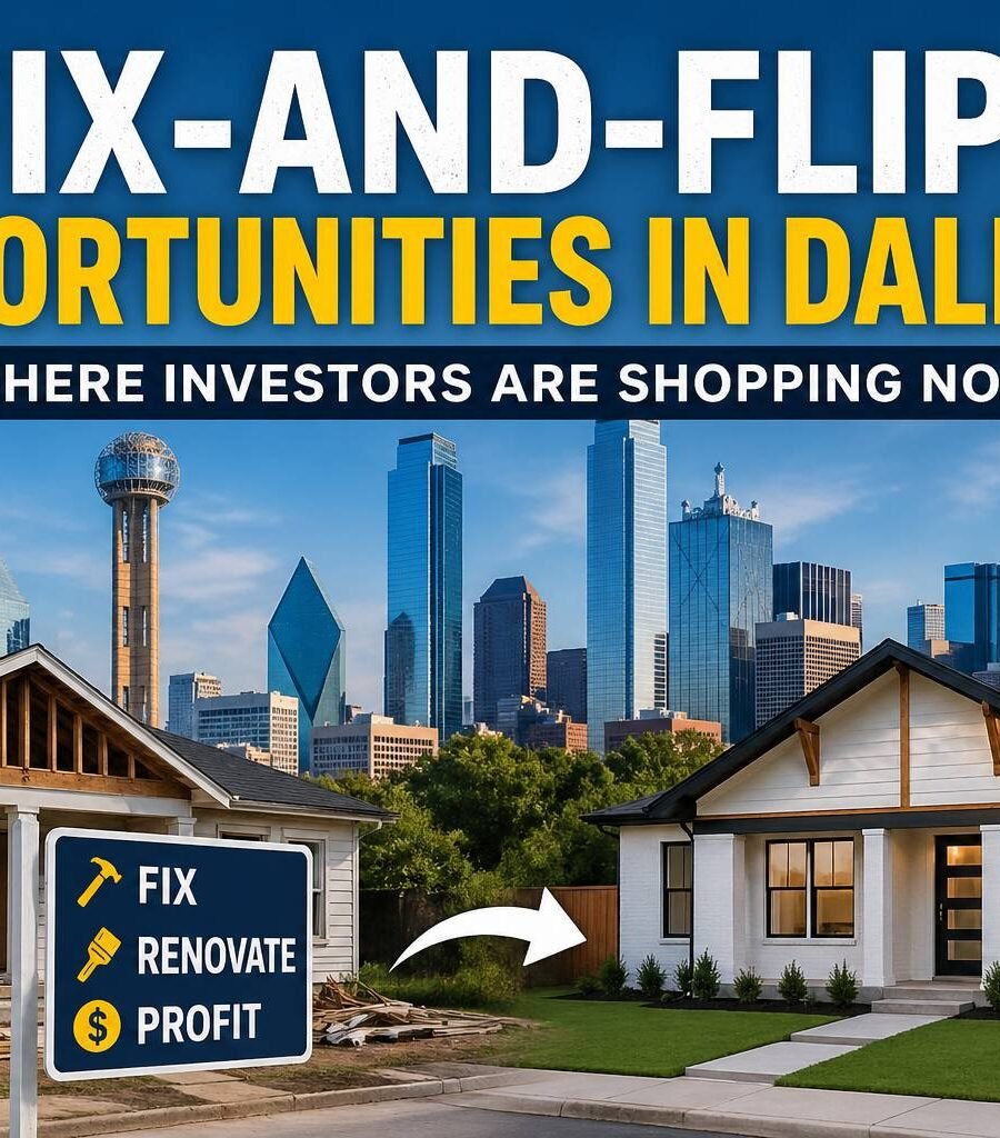 Fix-and-Flip Opportunities in Dallas: Where Investors Are Shopping Now
