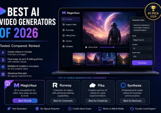 Best AI Video Generators of 2026 (Tested & Compared)