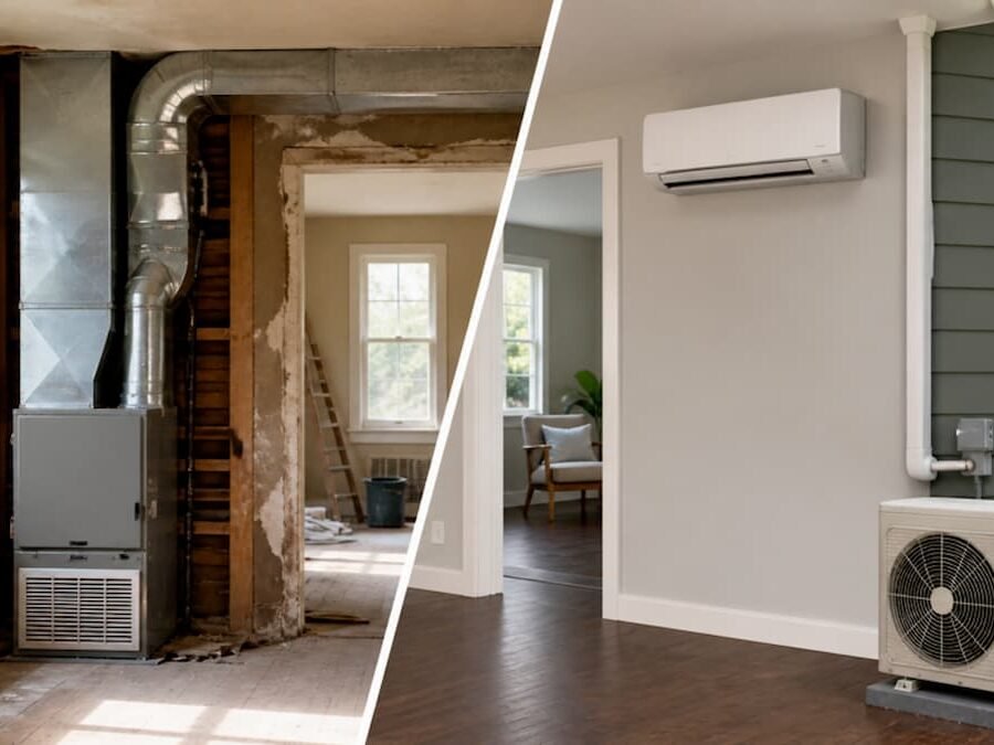 Renovating an Old Home: When to Choose a Ductless Mini Split Over a Traditional Air Conditioner