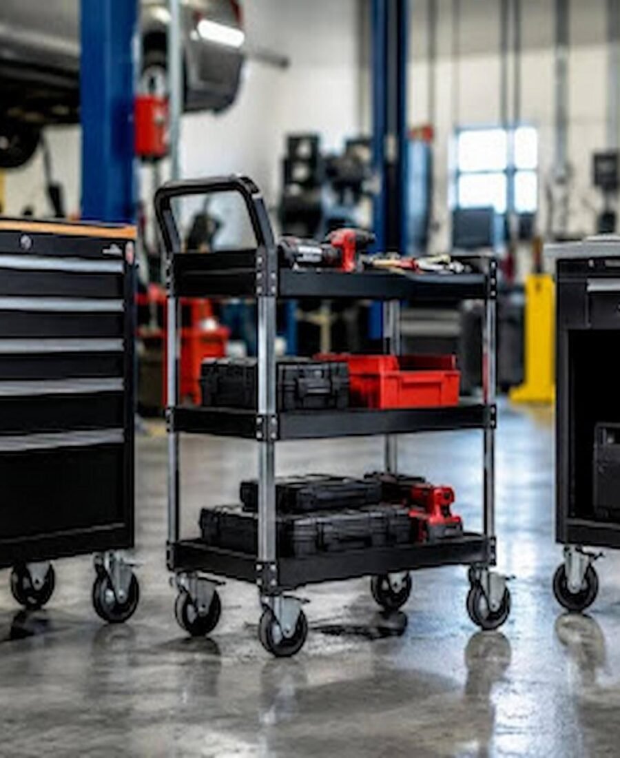 Choosing the Right Rolling Casters for Automotive Tool Carts and Mobile Workstations