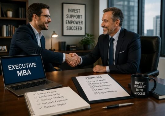 How to Secure Employer Backing for an Executive MBA (EMBA)