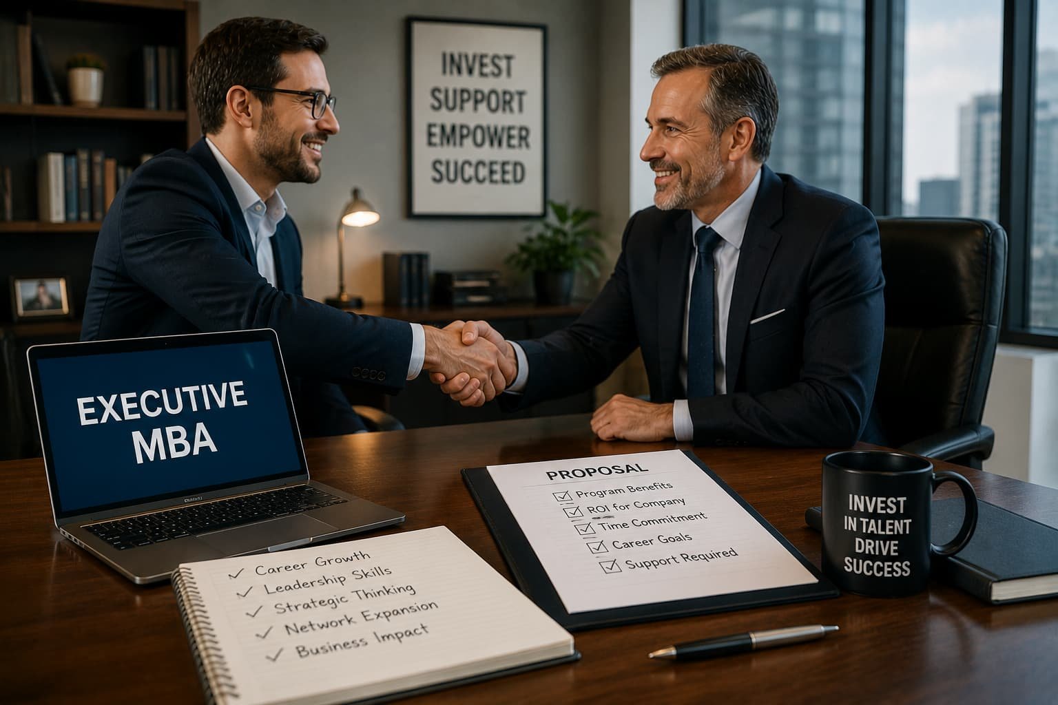 How to Secure Employer Backing for an Executive MBA (EMBA)