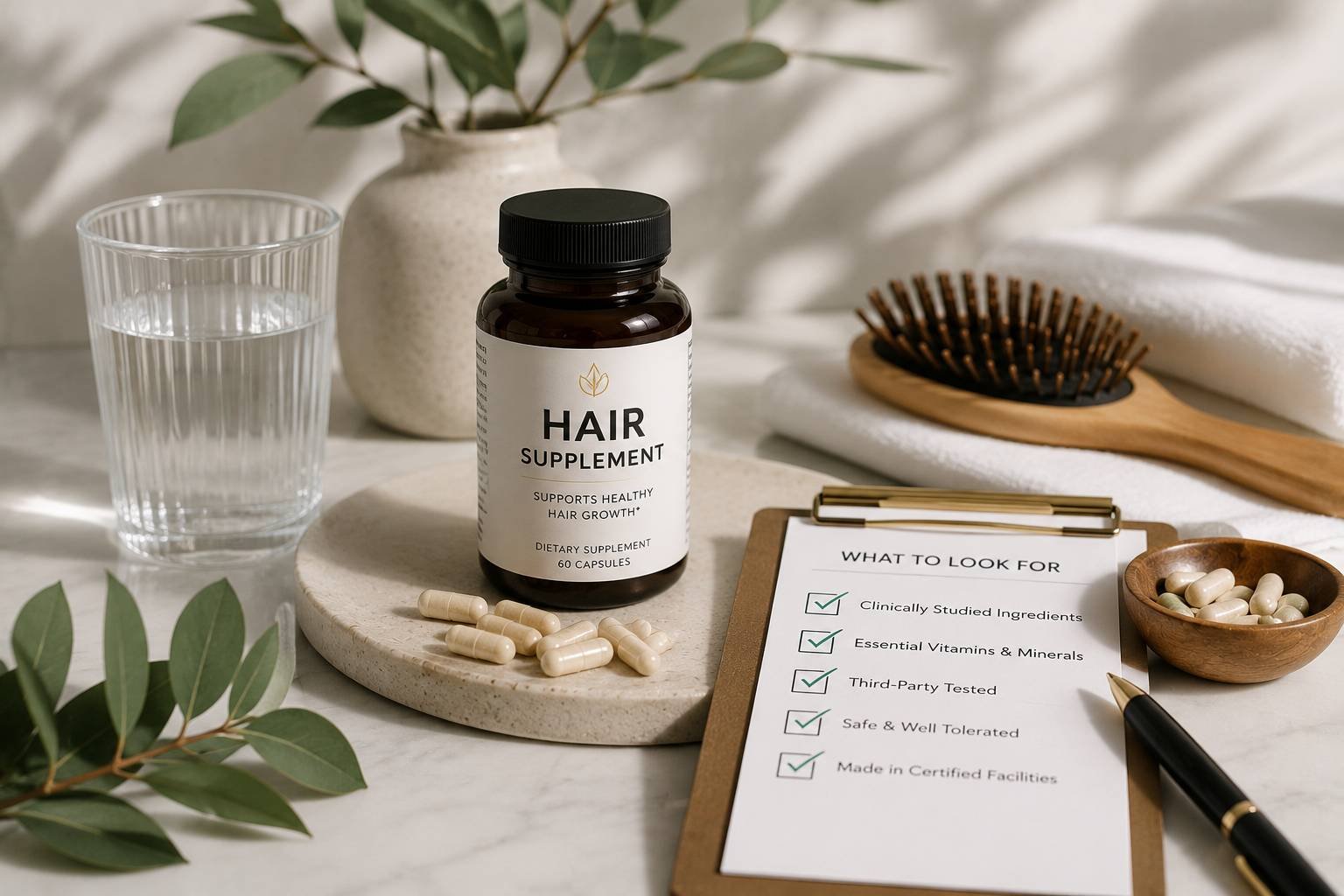 How to Choose a Safe and Effective Hair Supplement