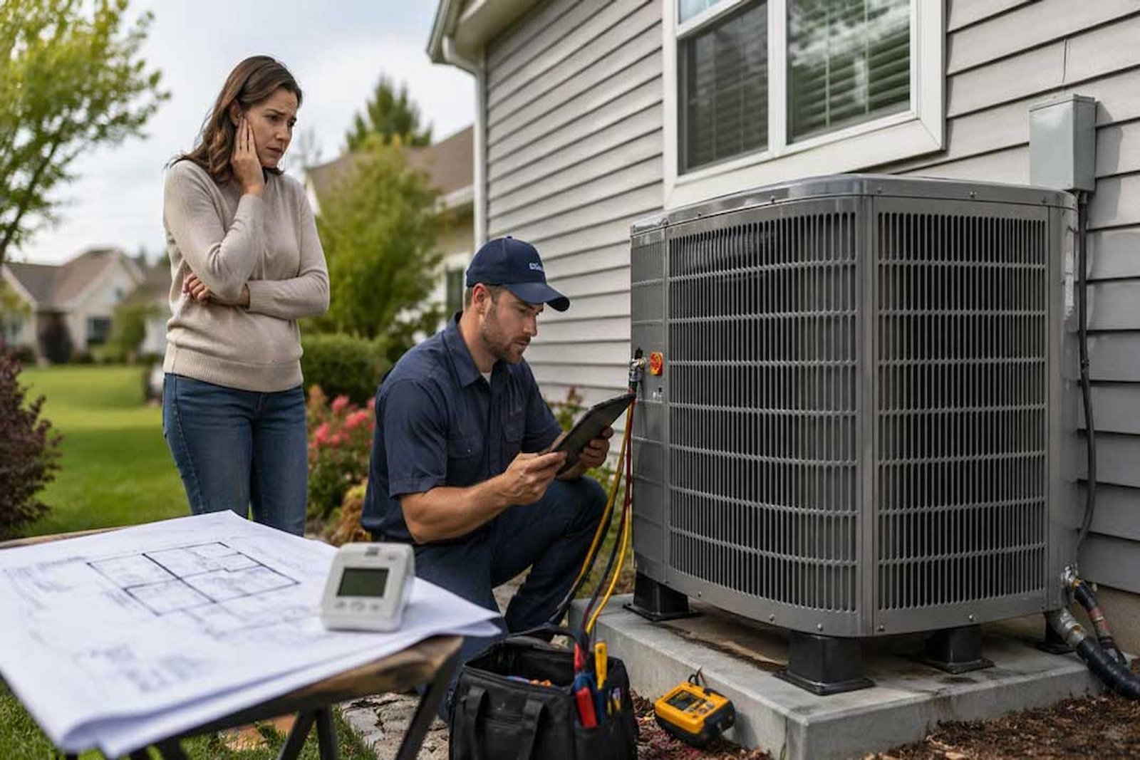 AC Unit Sizing: Why Bigger Is Not Better and How the Wrong Size Wrecks Comfort and Efficiency