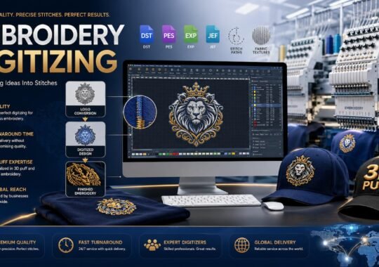 Best Embroidery Digitizing Services Companies In 2026
