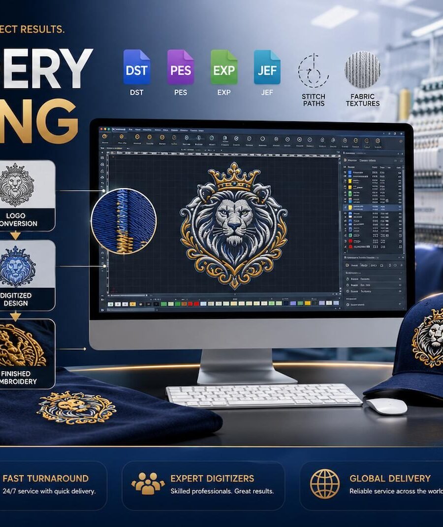 Best Embroidery Digitizing Services Companies In 2026