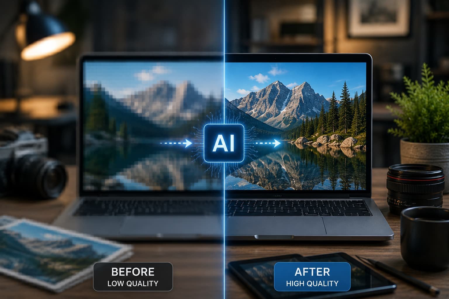 Boost Content Quality with Modern AI Image Upscaling
