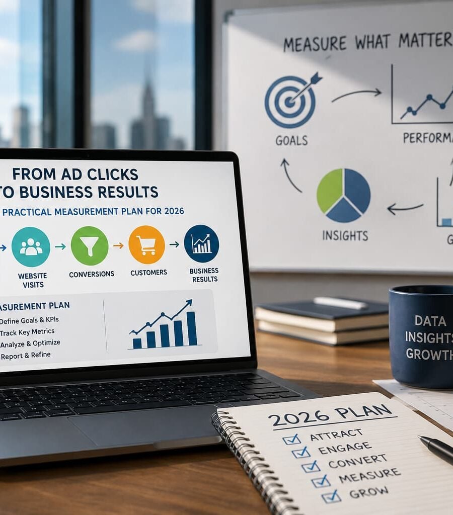 From Ad Clicks to Business Results: A Practical Measurement Plan for 2026