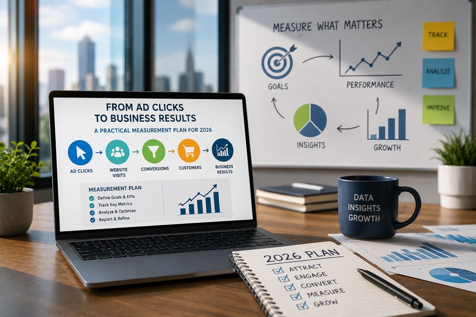 From Ad Clicks to Business Results: A Practical Measurement Plan for 2026