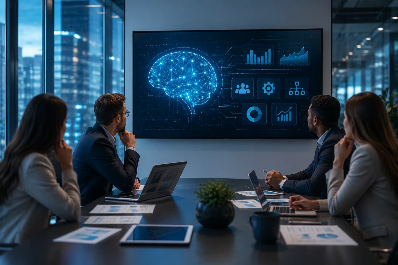 The Impact of Artificial Intelligence on Organizational Decision-Making