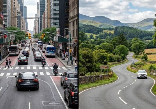 Urban vs. Rural Road Safety: Navigating Unique Driving Risks