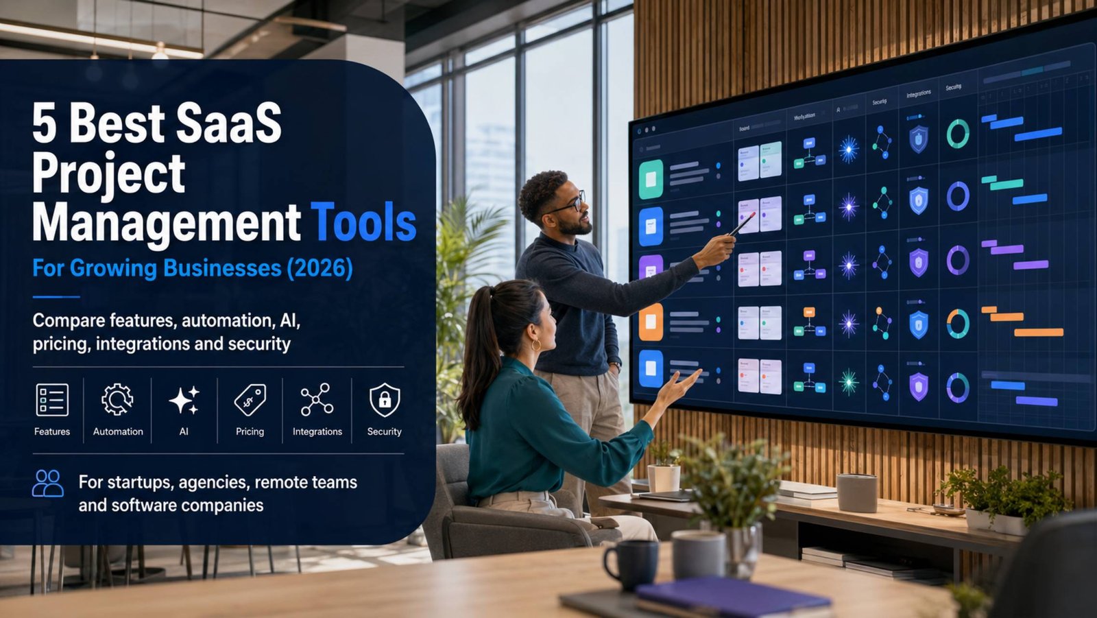 5 Best SaaS Project Management Tools for Growing Businesses (2026)