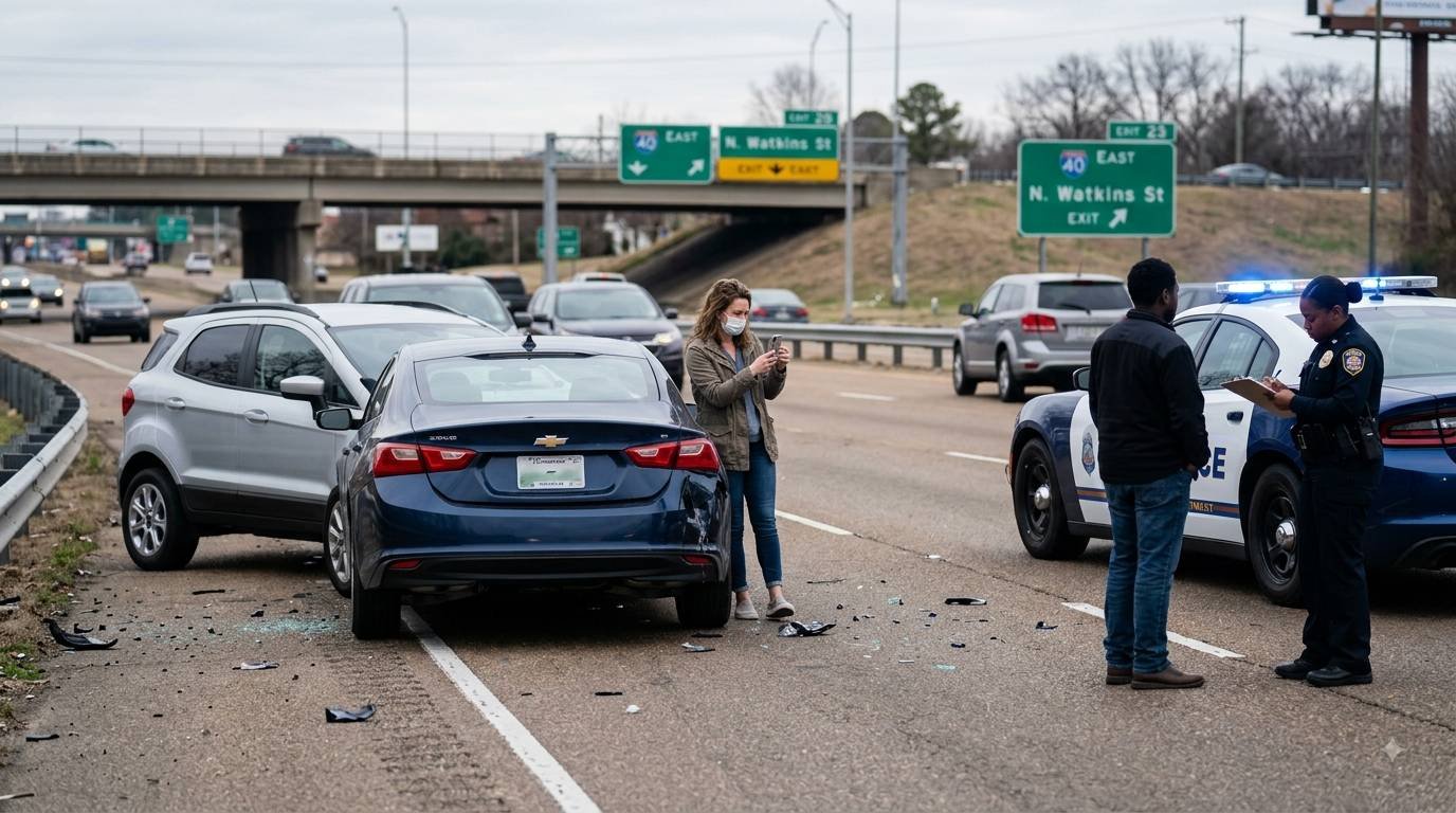 After a Memphis Car Crash: A 2026 Checklist for Safety, Evidence, and Next Steps