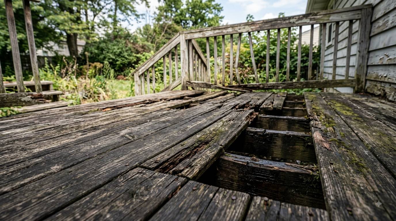 What Happens If You Ignore Minor Deck Damage for Too Long?