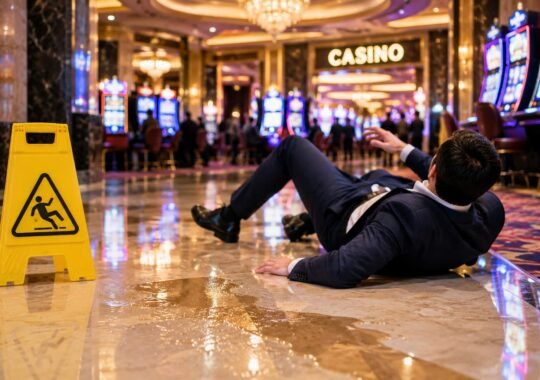 Slip and Fall Accidents at Las Vegas Casino Resorts: Liability Explained