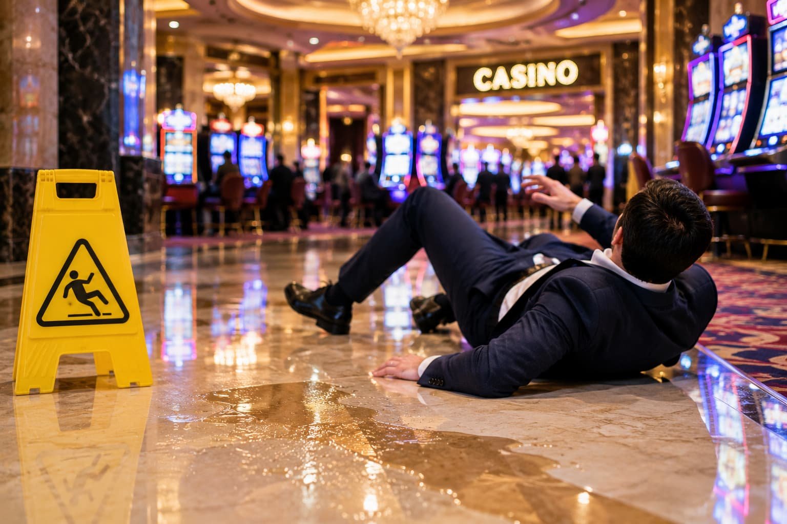 Slip and Fall Accidents at Las Vegas Casino Resorts: Liability Explained