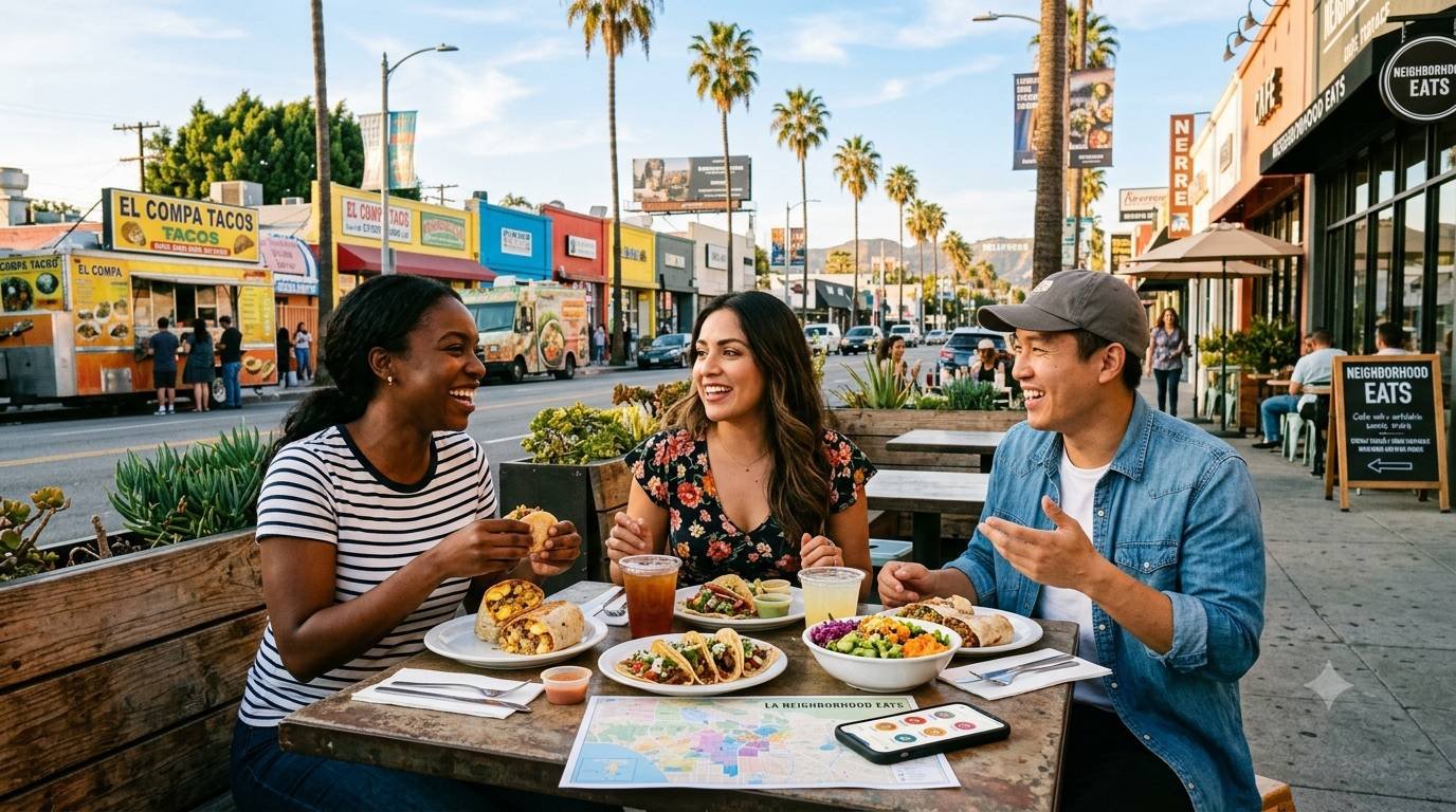 A Better Way To Plan A Los Angeles Food Day: Match Neighborhood, Budget, And Mood