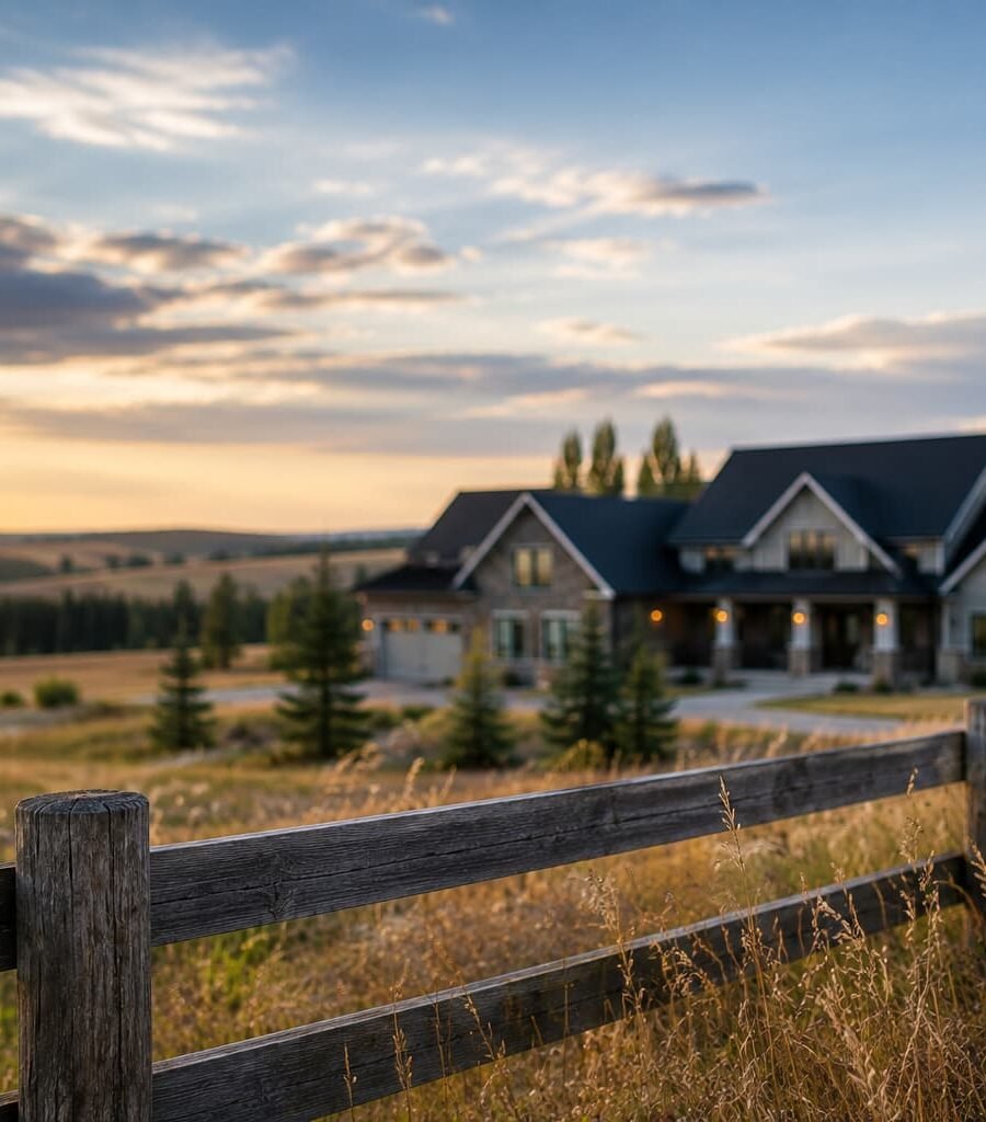 Why Central Alberta Acreage Owners Are Building Instead of Renting Land