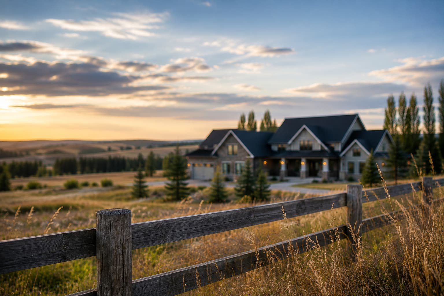 Why Central Alberta Acreage Owners Are Building Instead of Renting Land