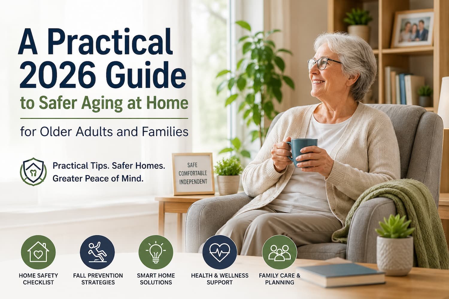 A Practical 2026 Guide to Safer Aging at Home for Older Adults and Families