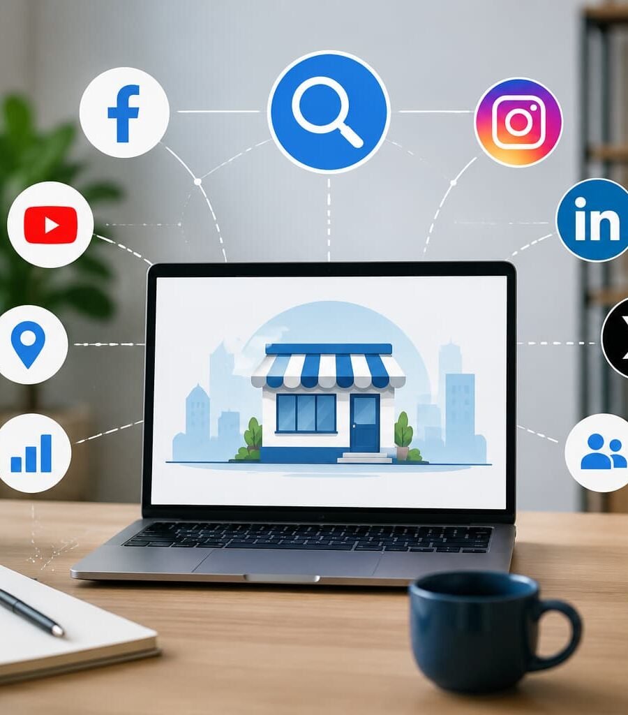 How Small Businesses Can Build a Clear Digital Presence Across Search and Social