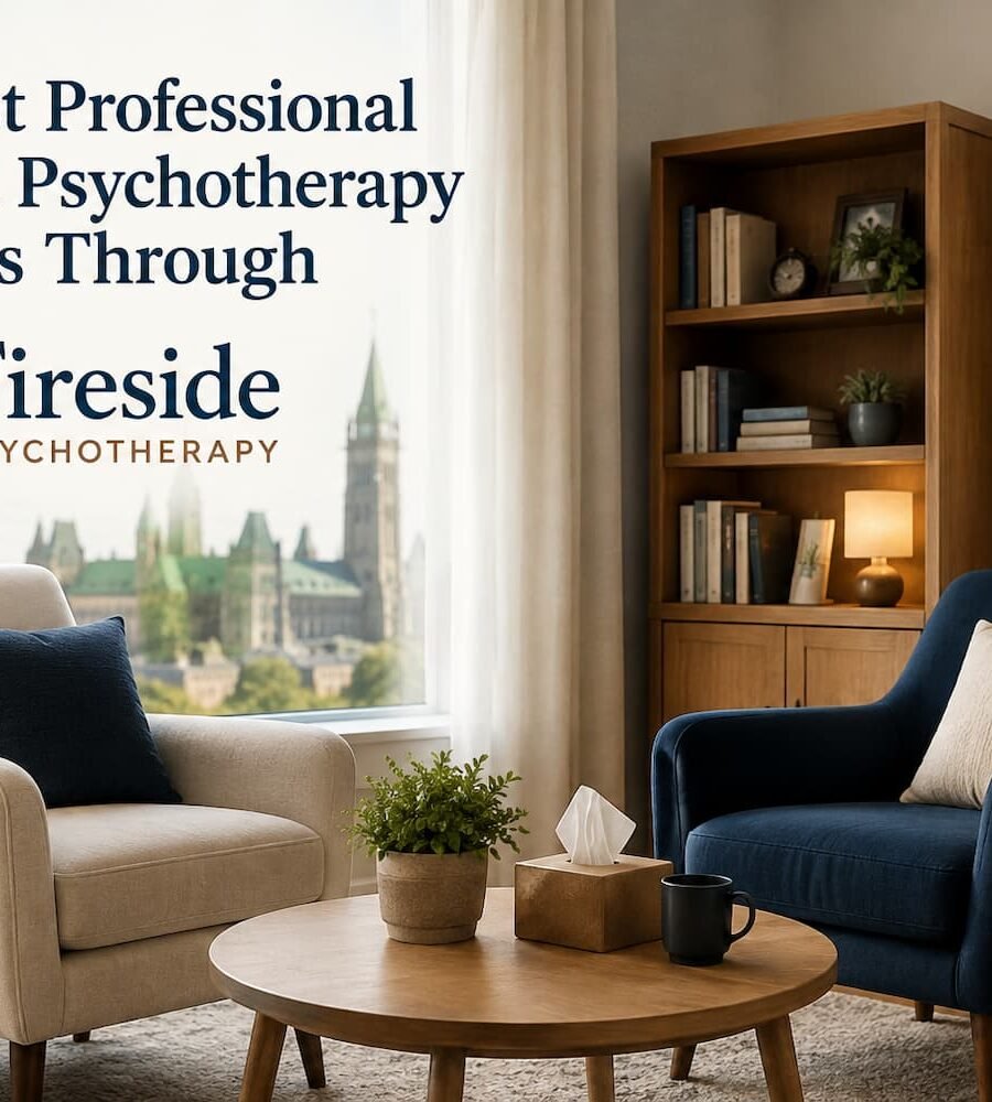 Request Professional Ottawa Psychotherapy Services Through Fireside Psychotherapy