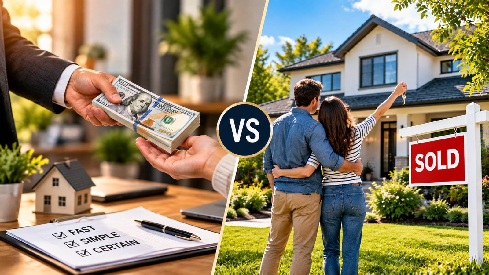 Cash Offer vs. Traditional Listing: How Homeowners Can Compare Their Best Selling Options