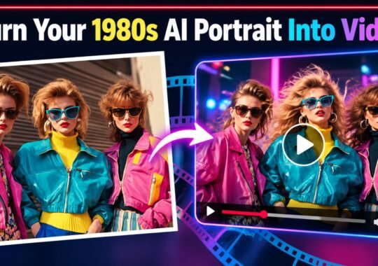 From Photo to Video: Can You Bring Your 1980s AI Portrait to Life?