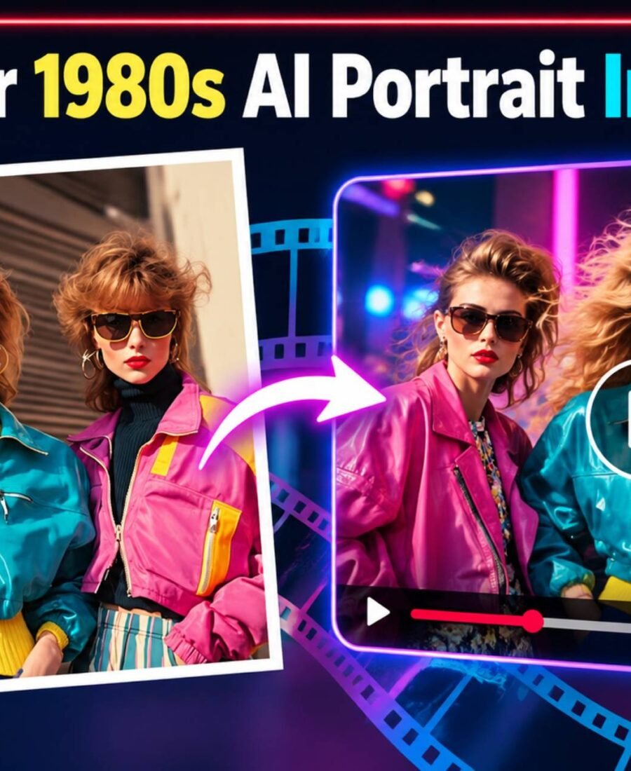 From Photo to Video: Can You Bring Your 1980s AI Portrait to Life?