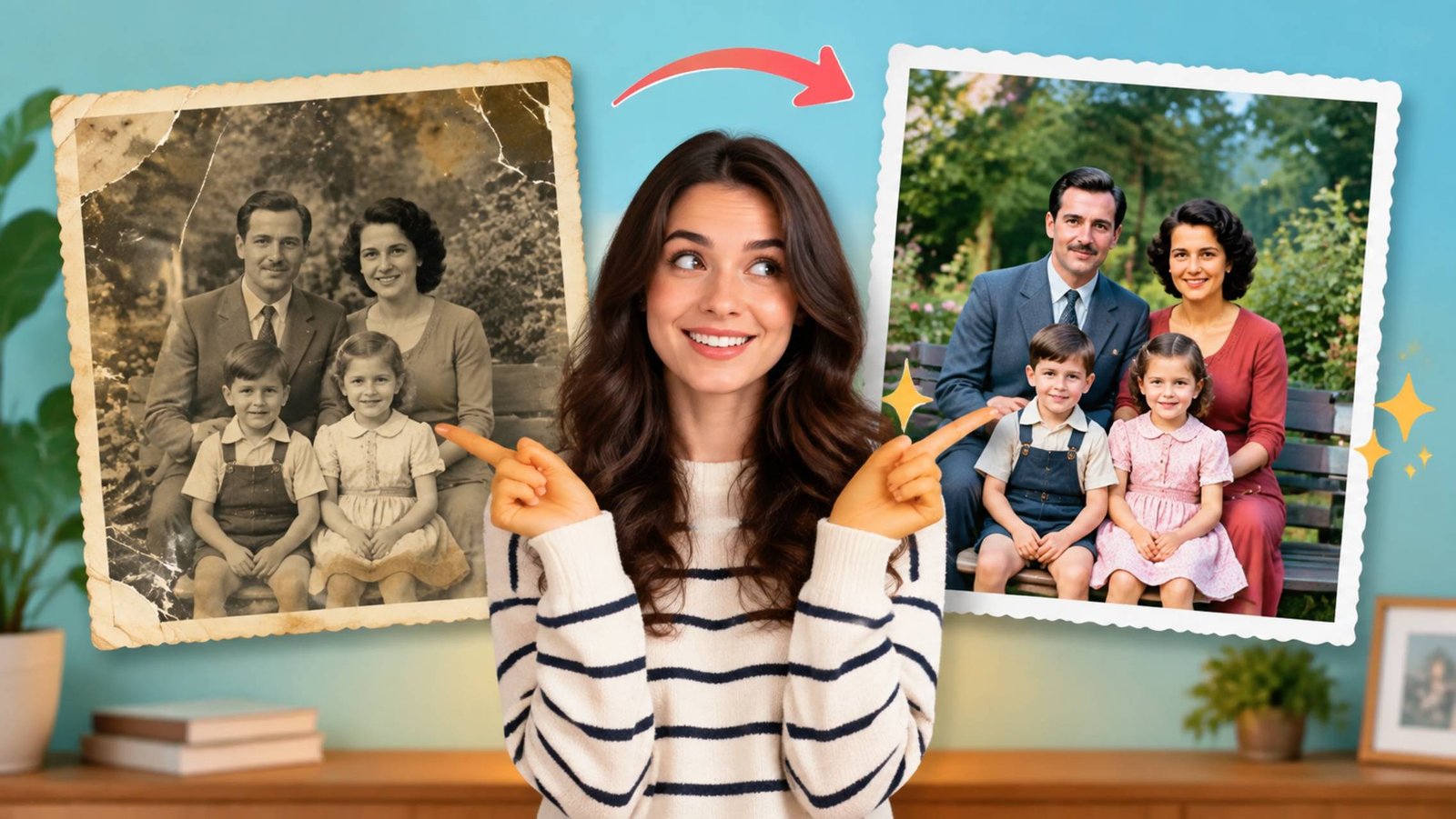 Restoring Old Family Photos with AI: A Different Way to Do the 1980s Trend