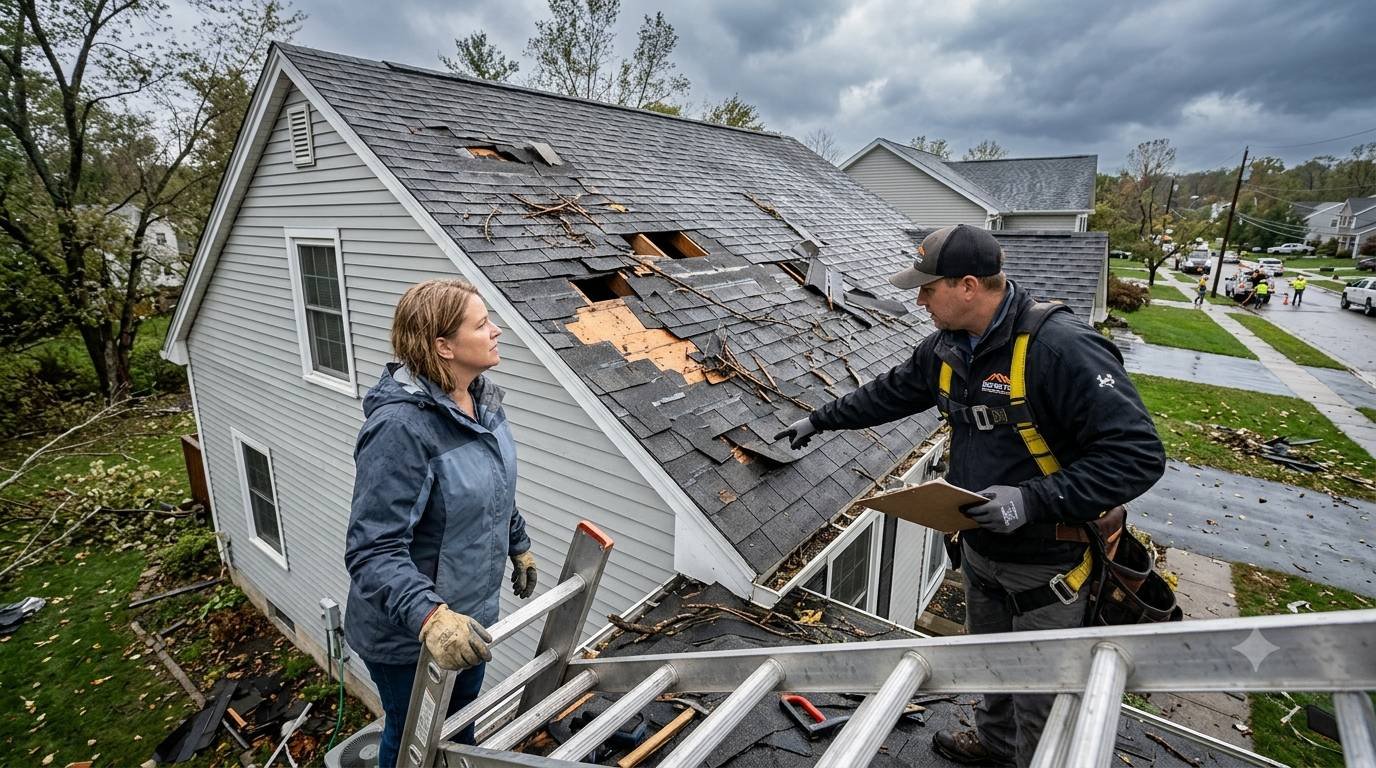 Storm Damage Roof Repair: What Homeowners Should Know After a Severe Storm
