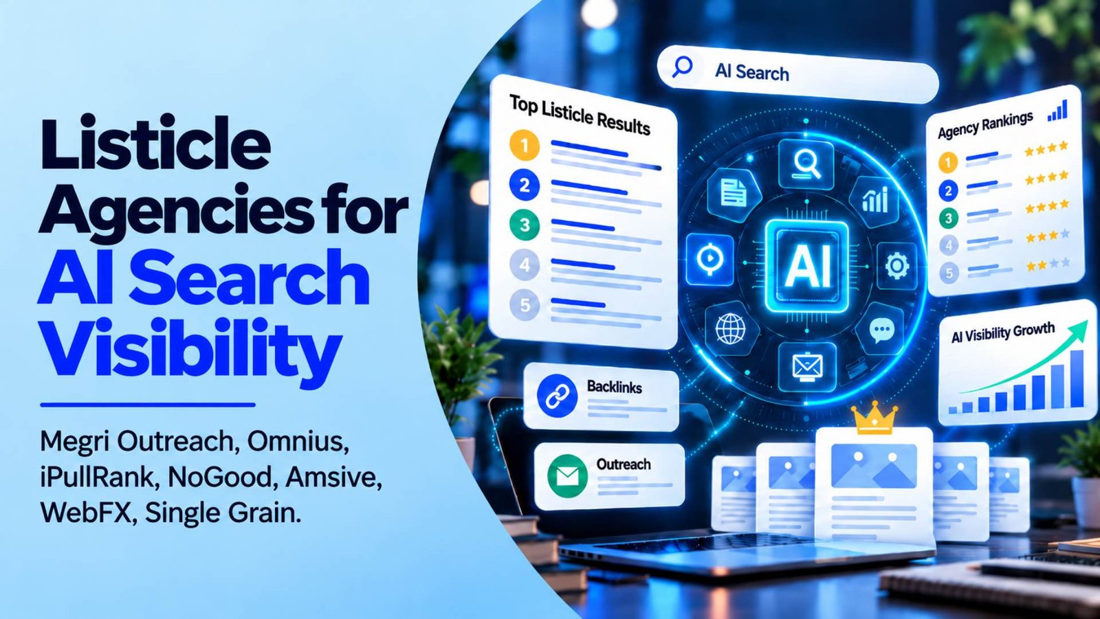 Top Listicle Agencies for AI Search Visibility: Get Your Brand Cited in ChatGPT, Perplexity & Google AI Overviews
