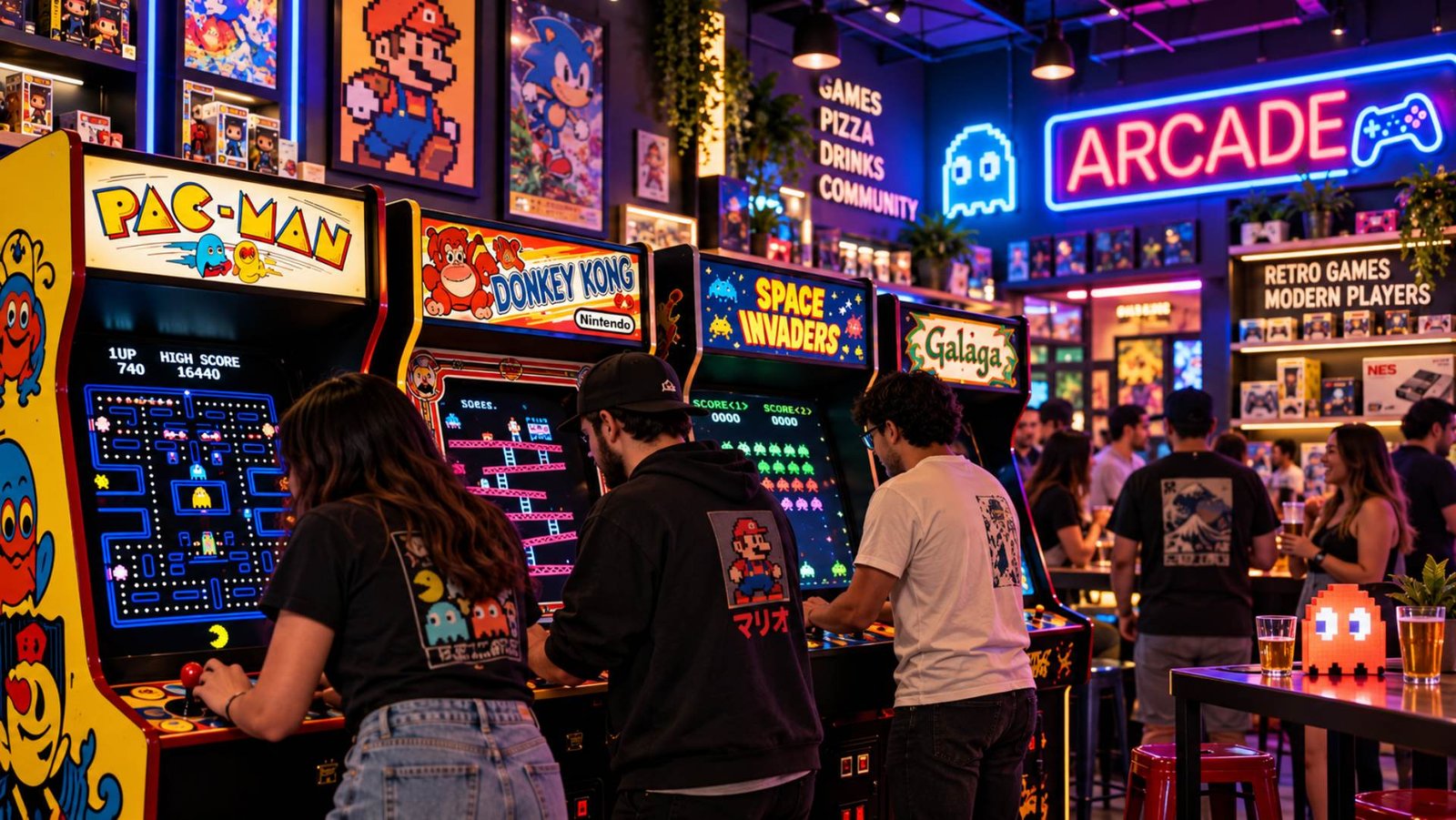 Today Retro Arcade Barcade
