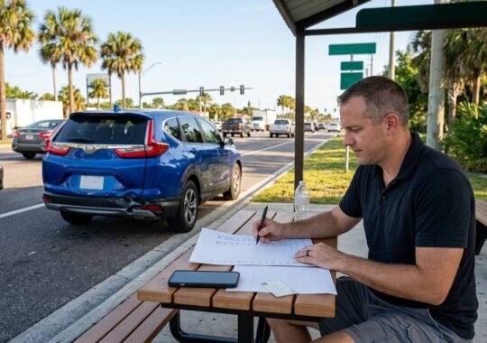 After a Tampa, Florida Car Crash: A Simple Checklist for the First 14 Days