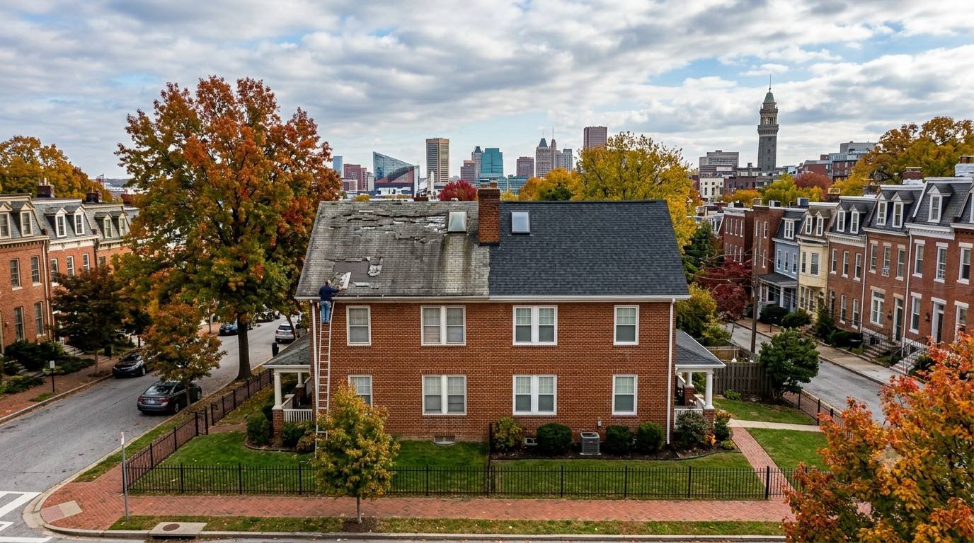 How Baltimore, Maryland Homeowners Can Decide Between Roof Repair and Replacement